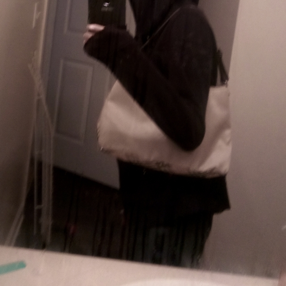 Burberry canvas leather shoulder bag one strap - Picture 12 of 13